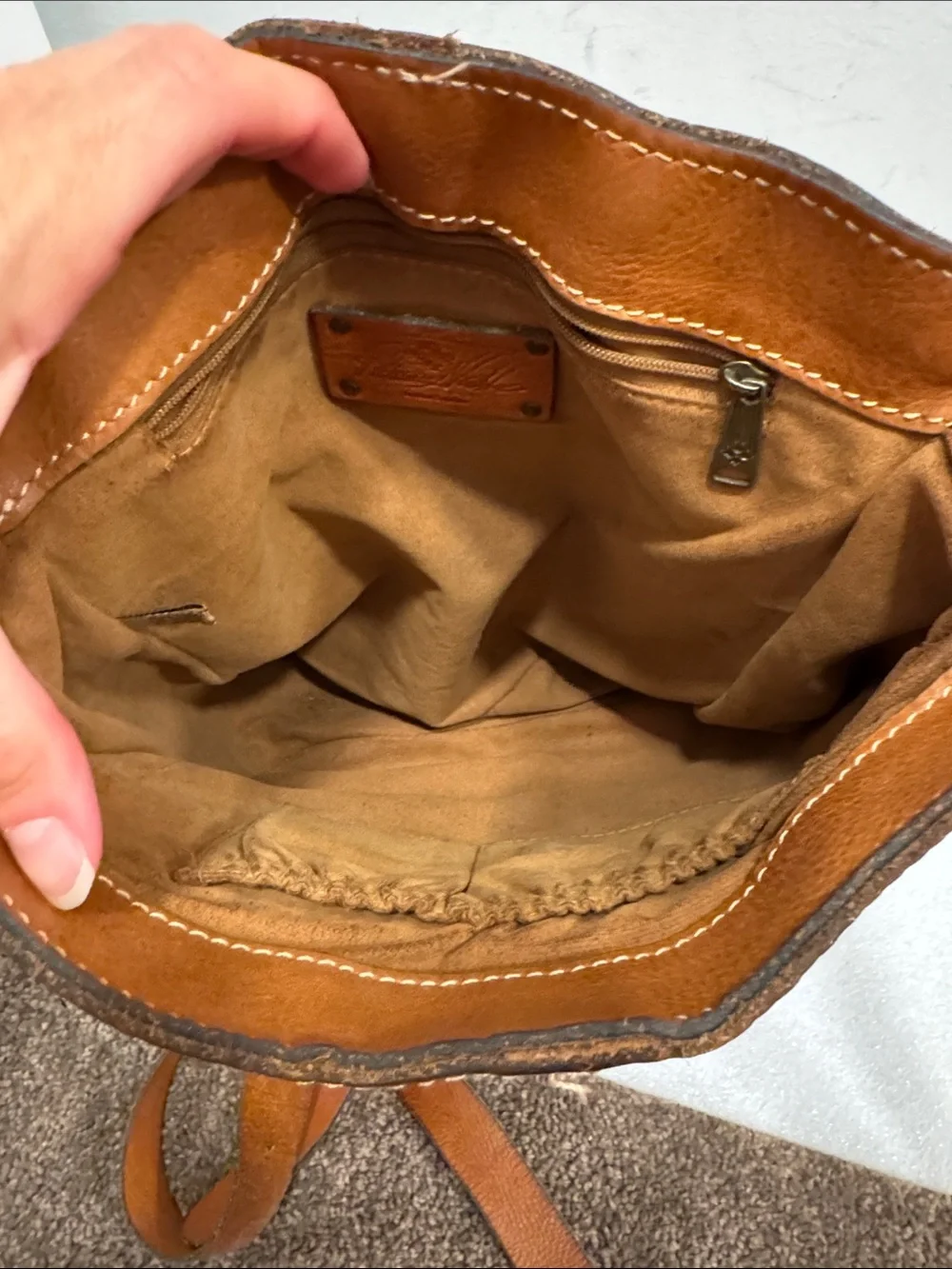Patricia Nash Armeno messenger crossbody bag purse